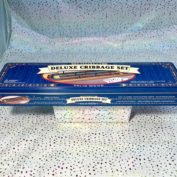 Deluxe Cribbage Board Set - Picture 2 of 5